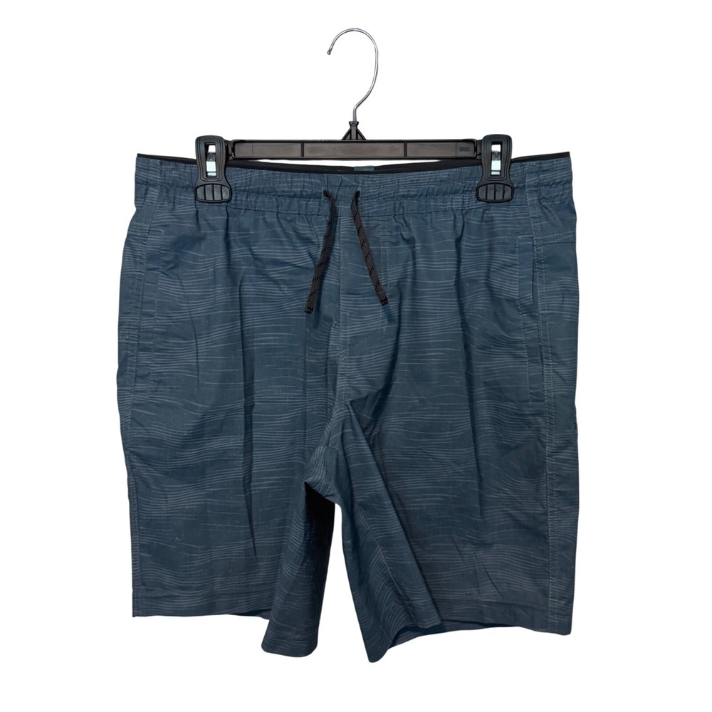 KUHL Getaway Shorts Mens Medium Blue Trail Climbing Stretch Hiking Outdoors